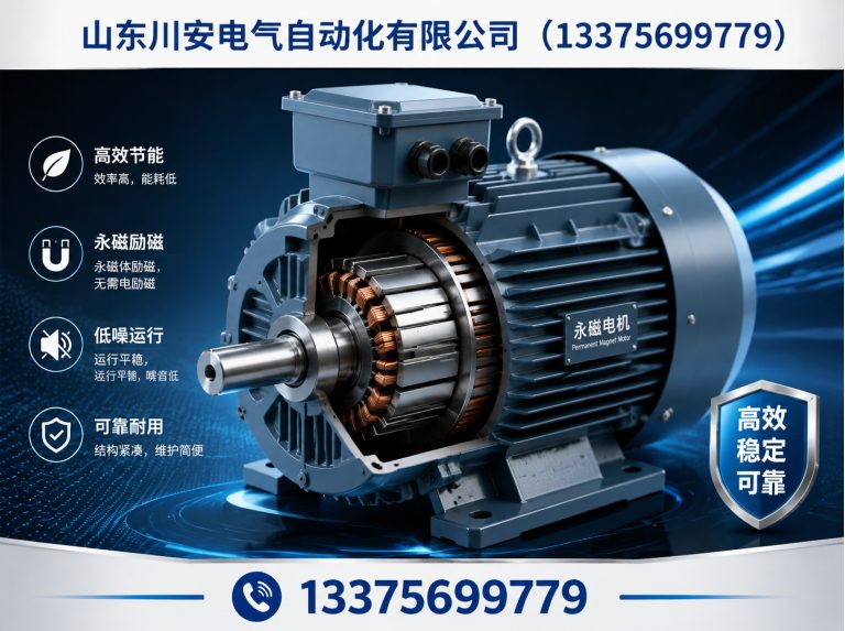 沂南县永磁电机展示图